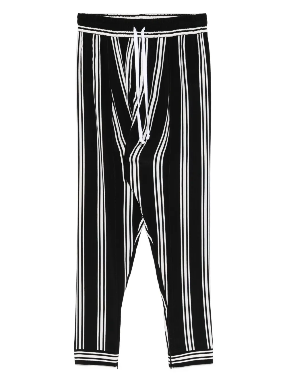 Tessitura Body Couture striped trousers | Black | Image 1