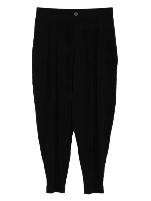 Tessitura Body Couture pleated-details trousers