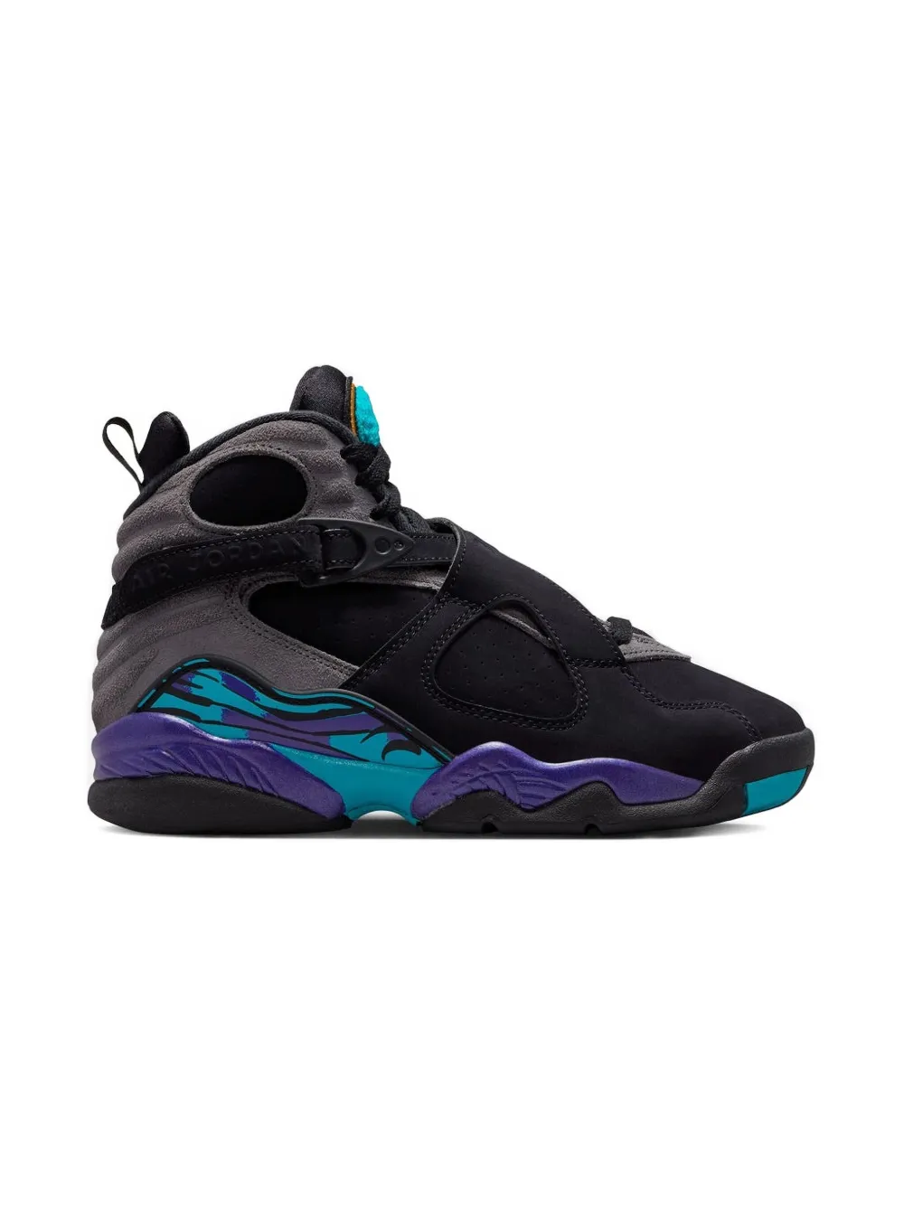 Jordan Kids Air Jordan 8 Retro "Aqua" sneakers Black