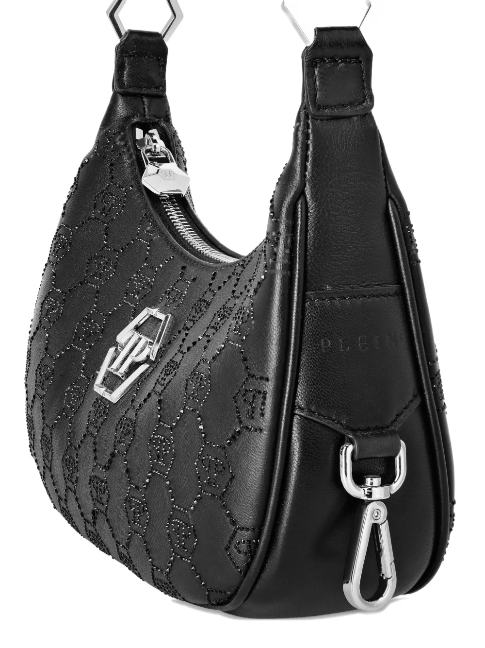 Philipp Plein Schoudertas met monogram Zwart