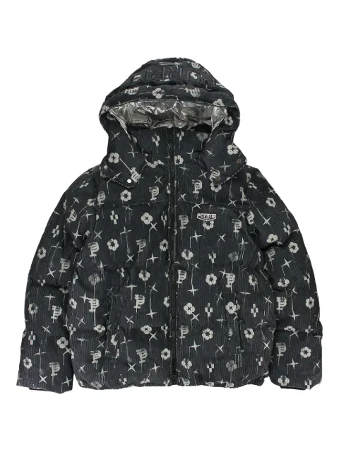 Purple Brand corduroy zip-up jacket