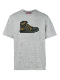Mostly Heard Rarely Seen 8-Bit Jordan boot 8-bit T-shirt - Grey