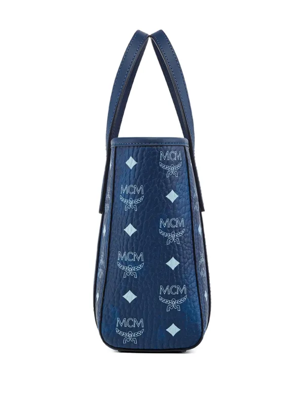 MCM Toni ハンドバッグ ミニ | ブルー | FARFETCH JP