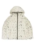 Purple Brand corduroy zip-up jacket - White