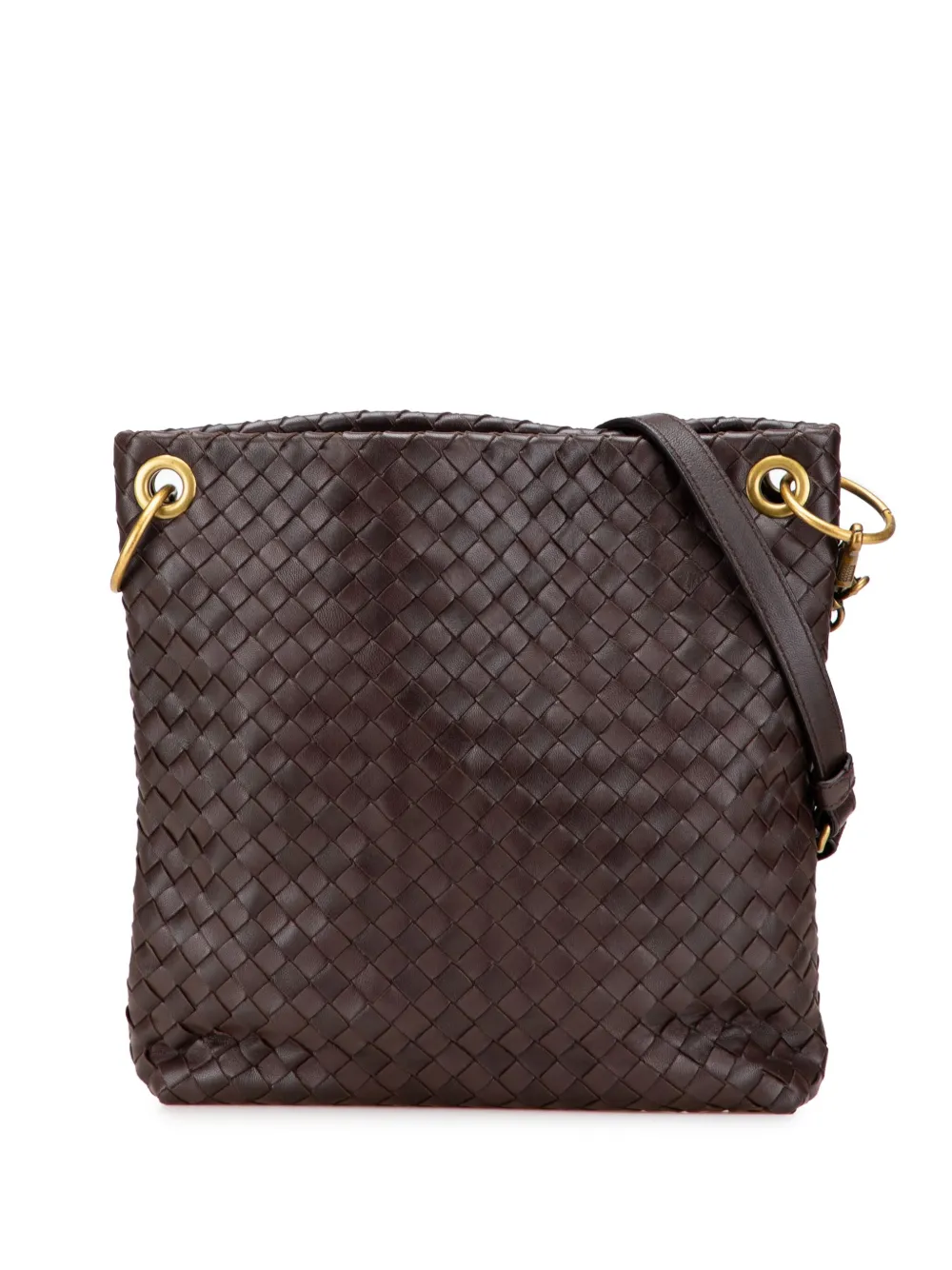 2007 Leather Intrecciato crossbody bag
