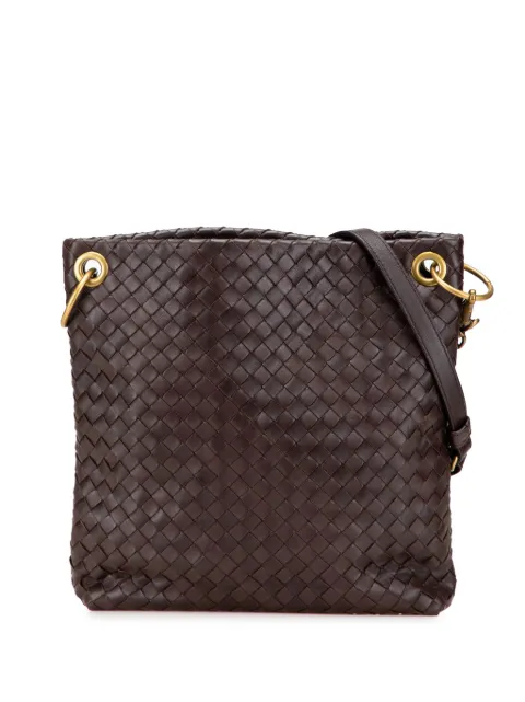 Bottega Veneta Pre-Owned شنطة كروس جلد بتصميم إنترشياتو 2007