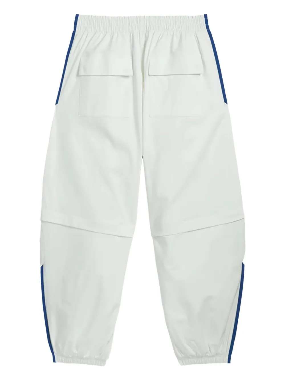 Adidas logo-print Willy Chavarria - Off White track pants - Wit
