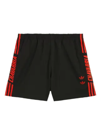  Willy chavarria　ショートパンツXS 即購入⭕️ Adidas Willy Chavaria ジムショートパンツ | ブラック | FARFETCH JP