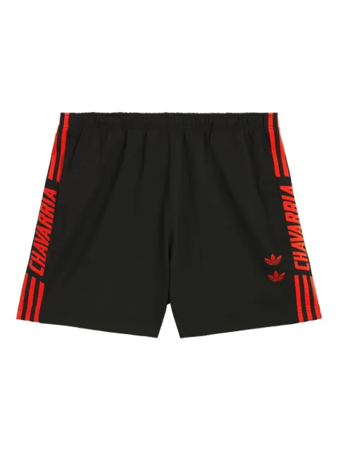 adidas cotton blend "Willy Chavarria - Black" gym shorts