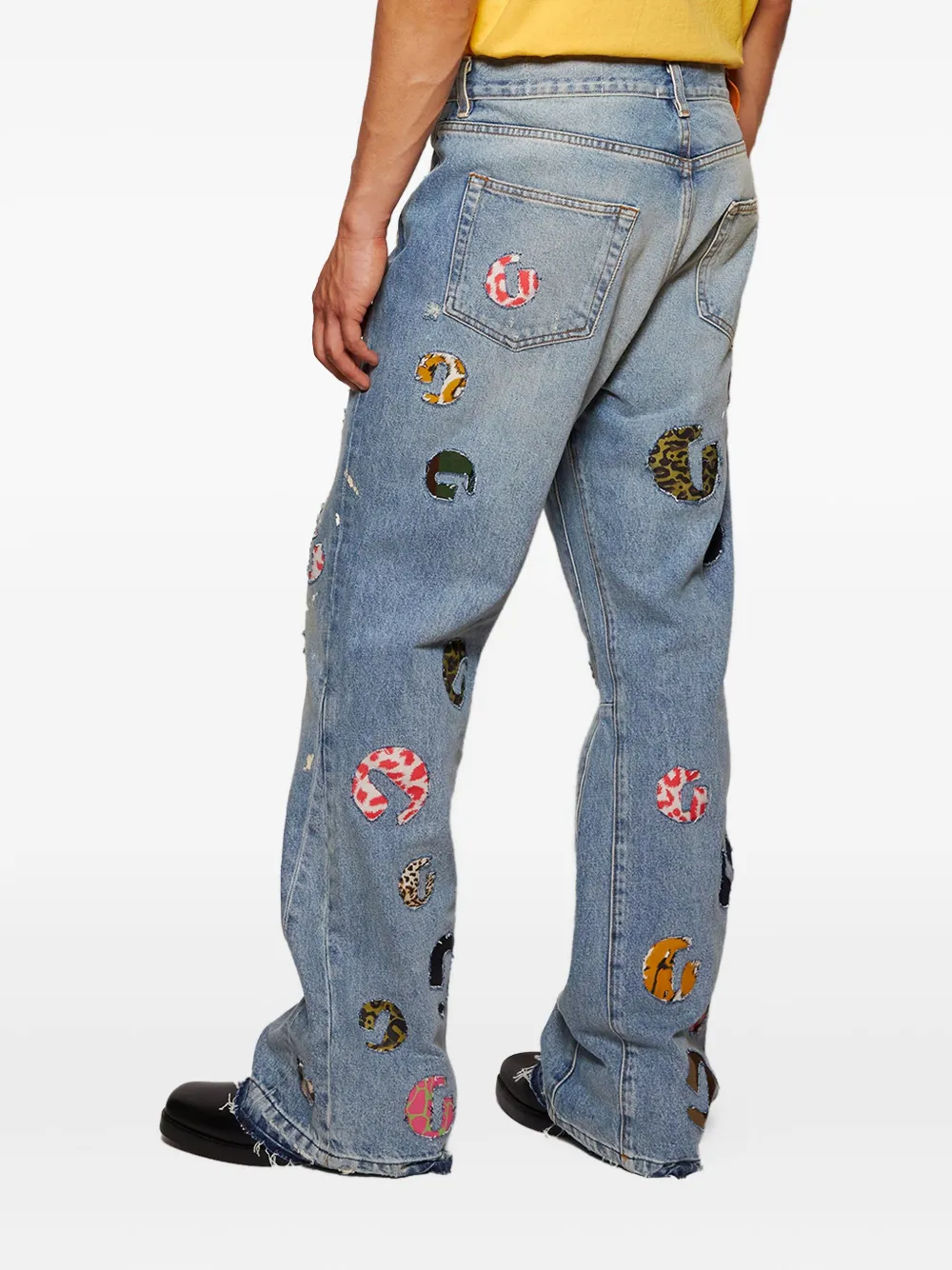 GALLERY DEPT. G TIME LA FLARE katoenen jeans Blauw