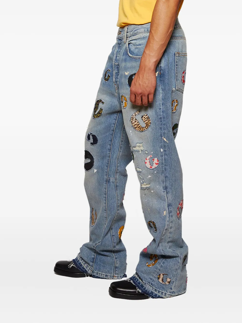 GALLERY DEPT. G TIME LA FLARE katoenen jeans Blauw