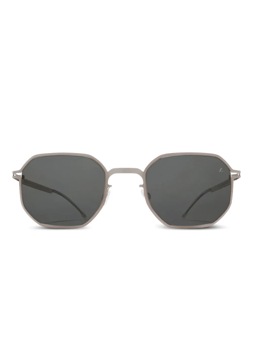 Mykita نظارة شمس بإطار هندسي | فضي | Image 1