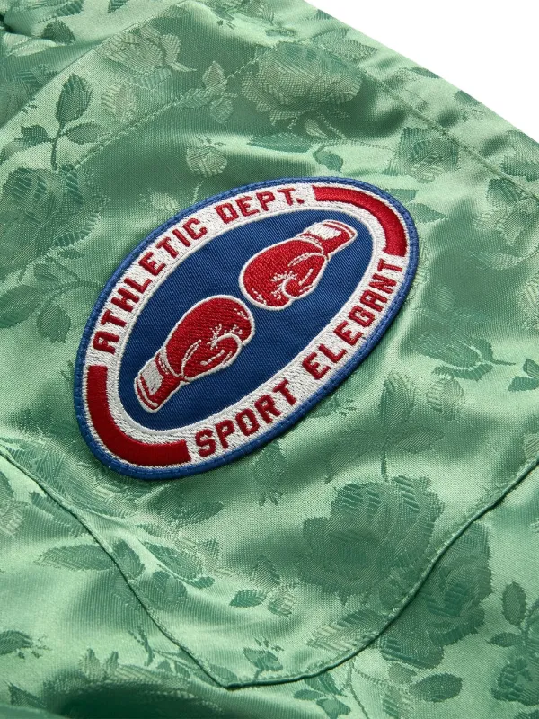 GALLERY DEPT. Jacquard Boxing Shorts | Green | FARFETCH SG