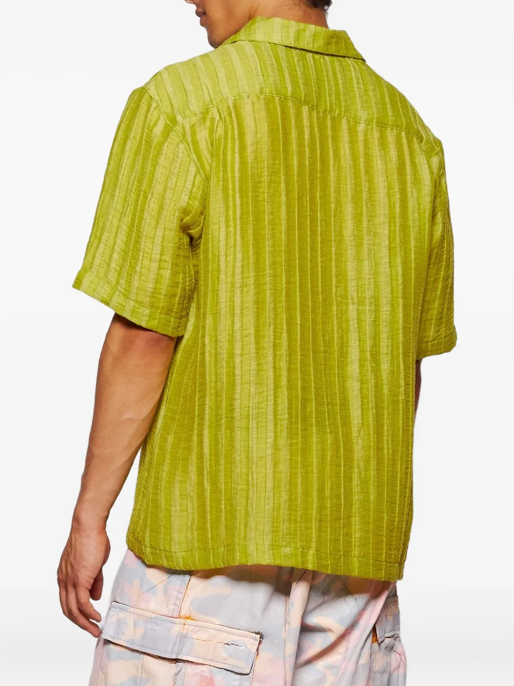 GALLERY DEPT. Playground gestreept shirt Groen
