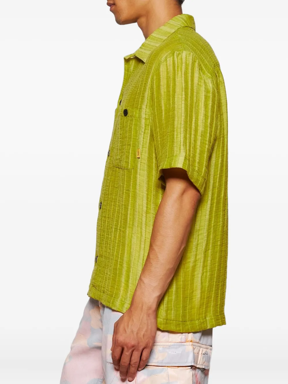 GALLERY DEPT. Playground gestreept shirt Groen