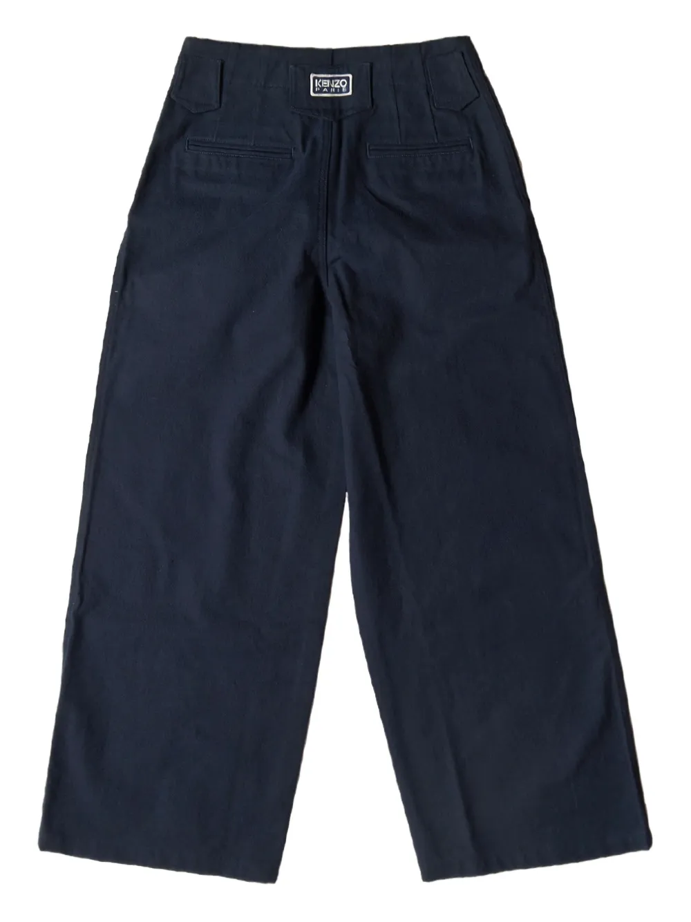 Kenzo pleated track pants - Blauw