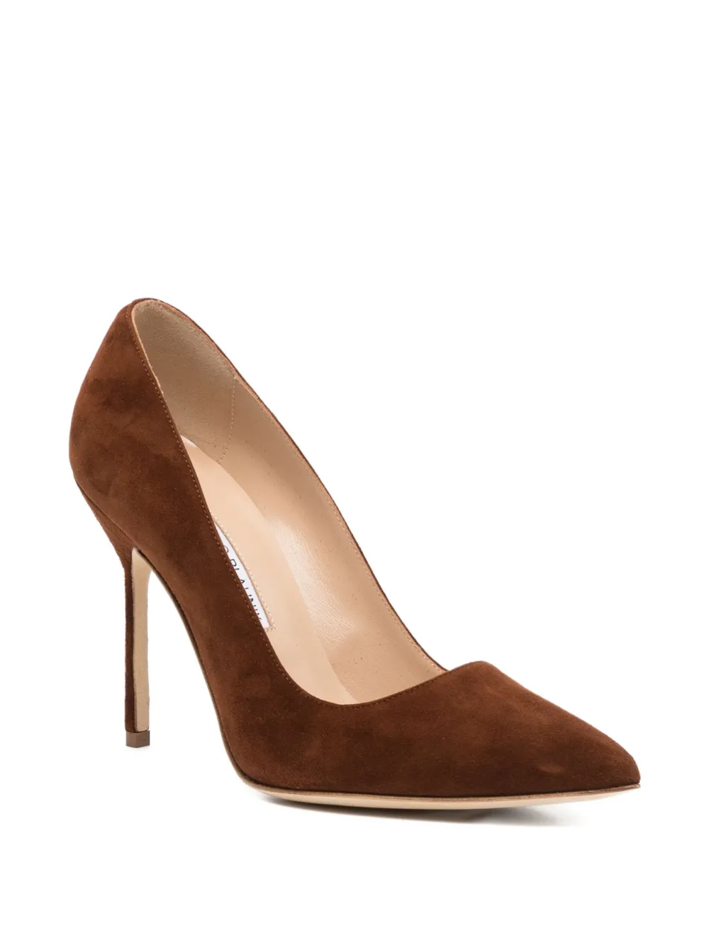 Manolo Blahnik 100mm suede pumps | Heeled Pumps | Image 2
