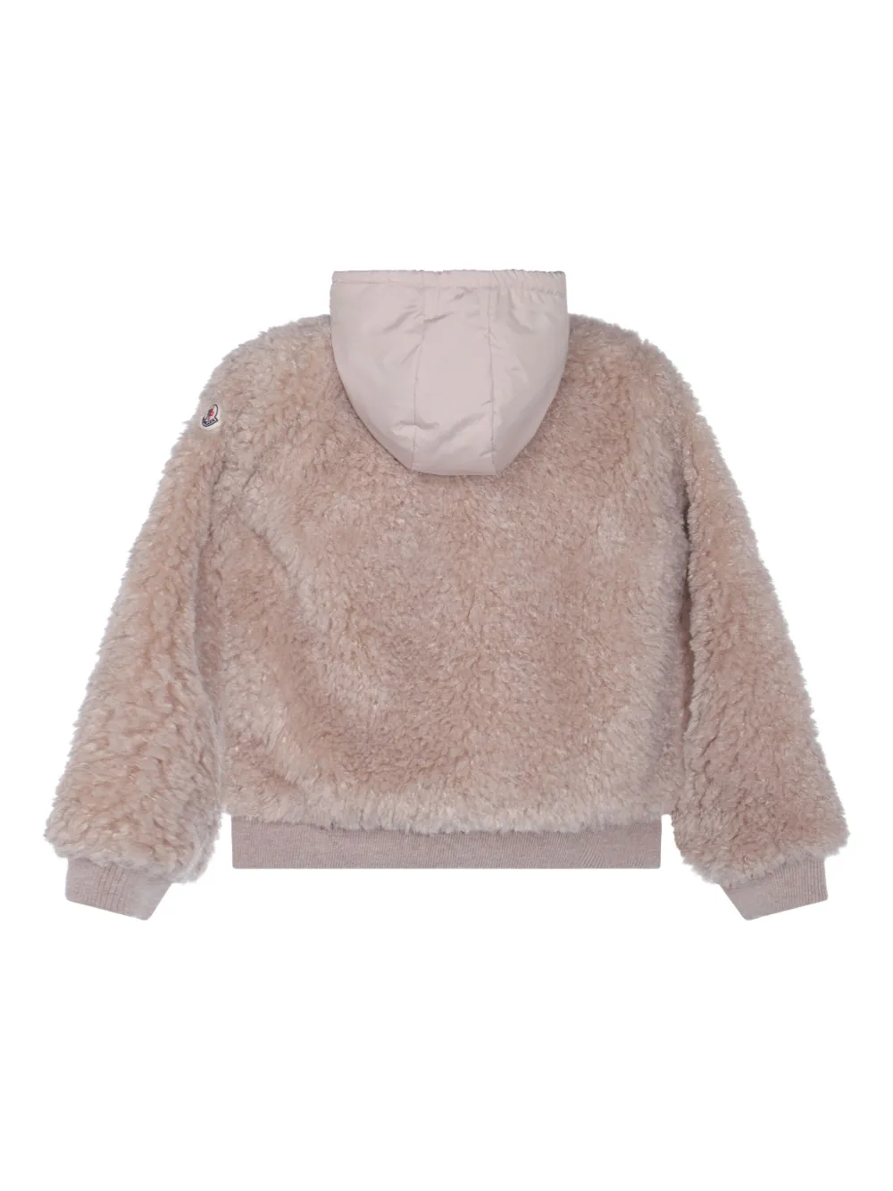 Moncler Enfant Fleece jack met rits Roze