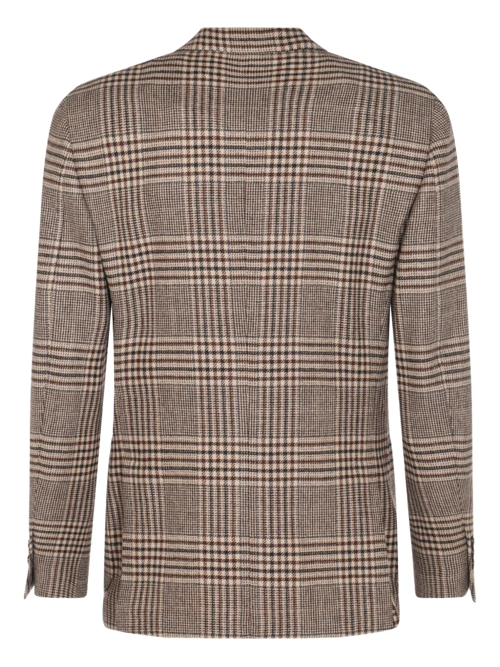 Lardini checked flower-brooch blazer | Blazers | Image 2