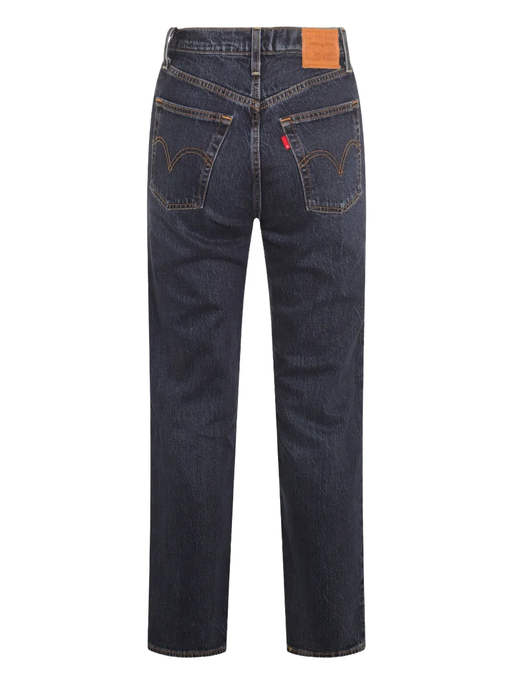Levi's Ribcage button-fly straight jeans - Blauw