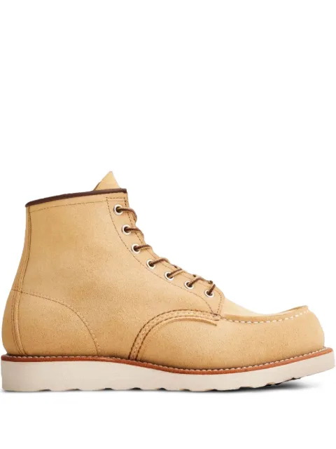 Red Wing Shoes بوت 'كلاسيك موك 6 إنش بوت' "هاوثورن أبيلين - بيج"