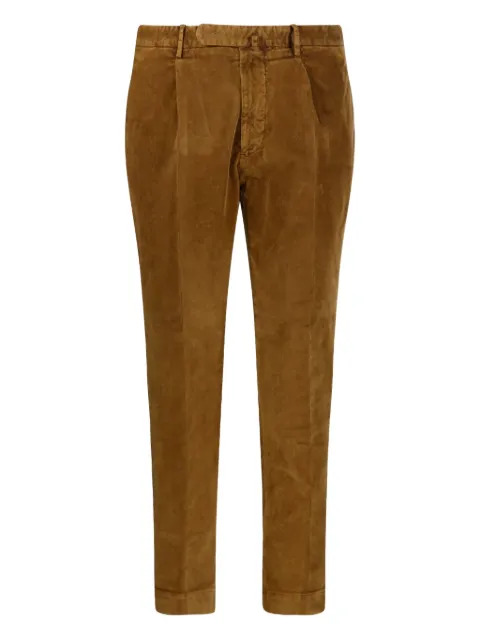 Santaniello pantalones de pana con pinzas