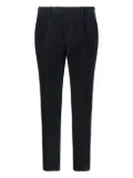 Santaniello pleated corduroy trousers - Grey