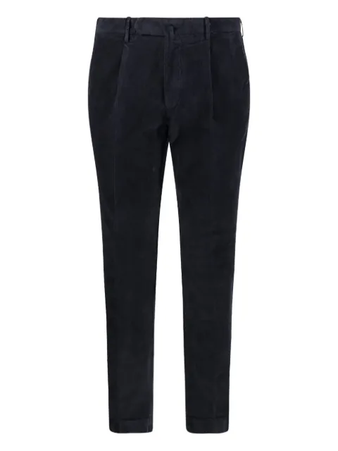 Santaniello pantalones de pana con pinzas