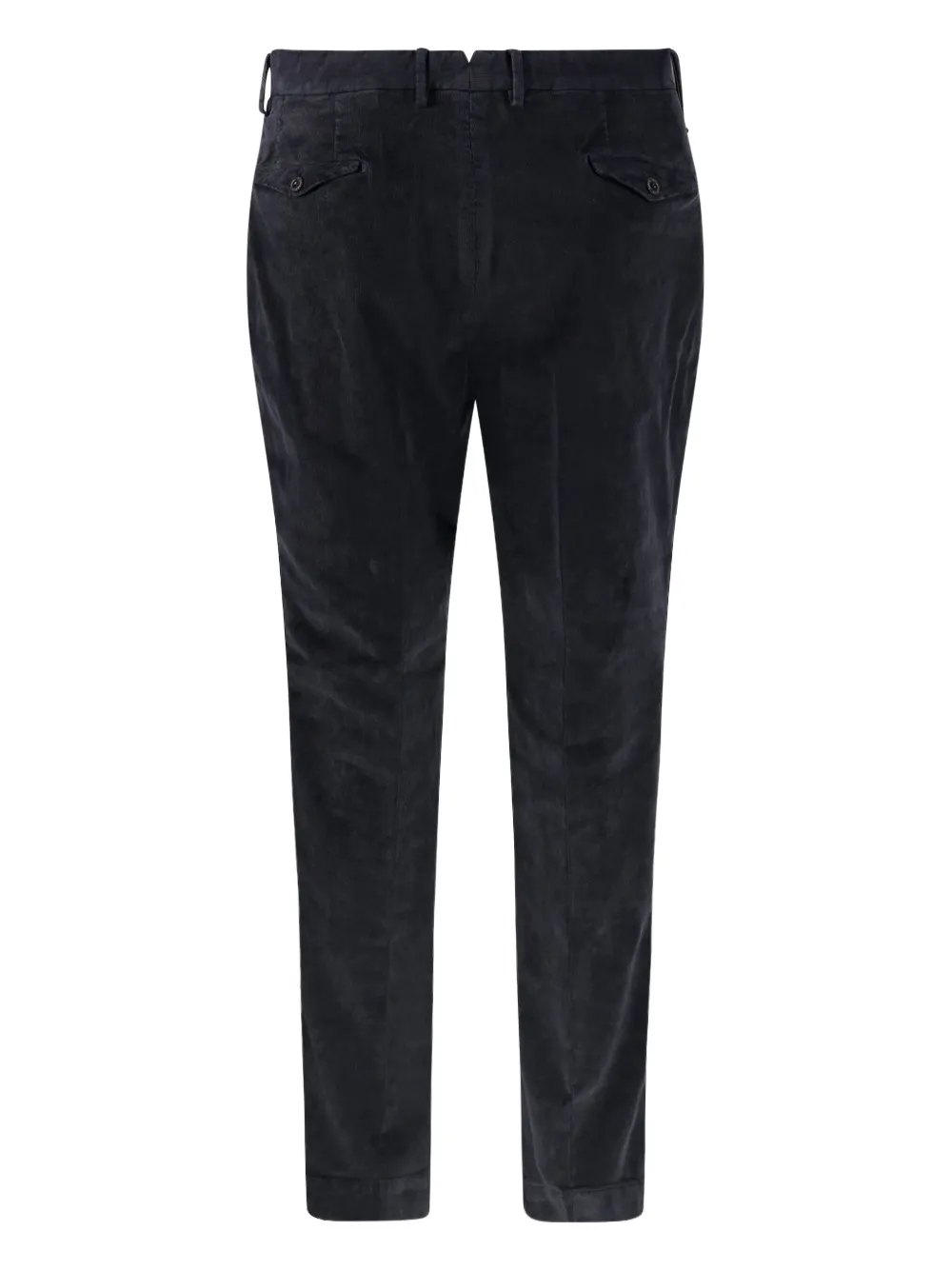 Santaniello pleated corduroy trousers - Grijs