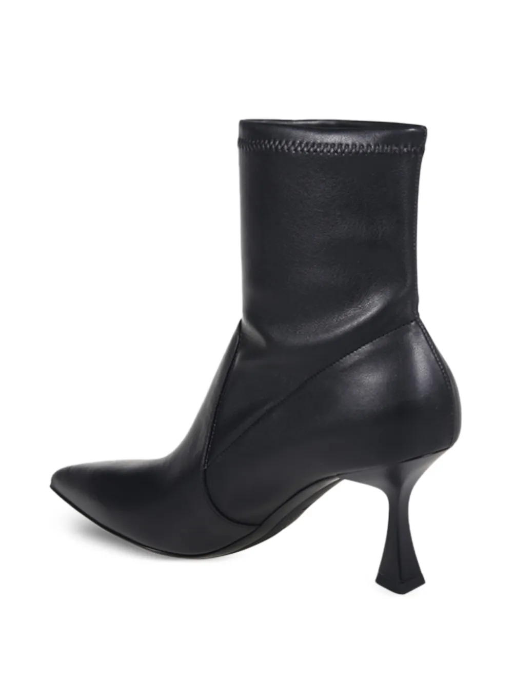 Sergio Levantesi Janet pointed-toe sock boots Black