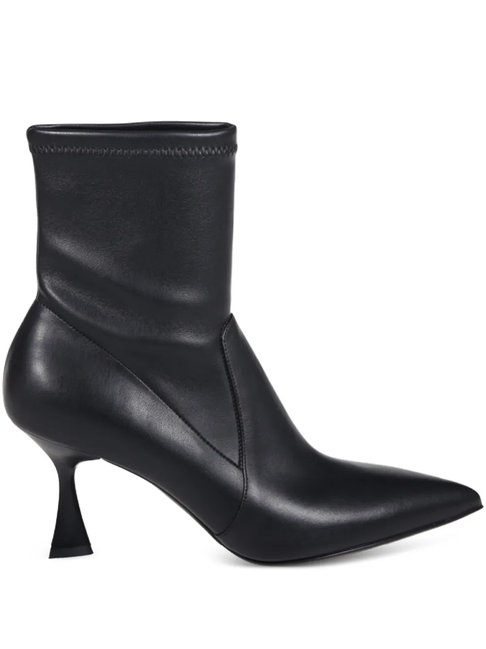 Sergio Levantesi Janet pointed-toe sock boots Black