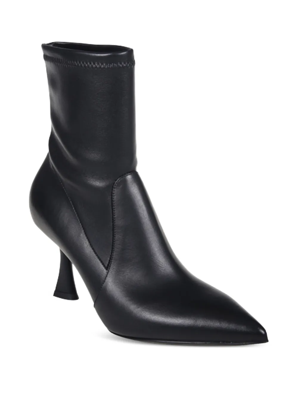 Sergio Levantesi Janet pointed-toe sock boots Black