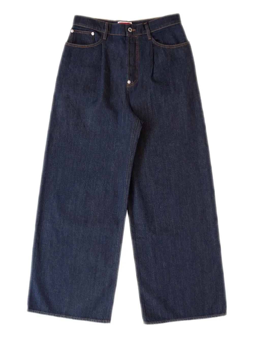 wide-leg jeans