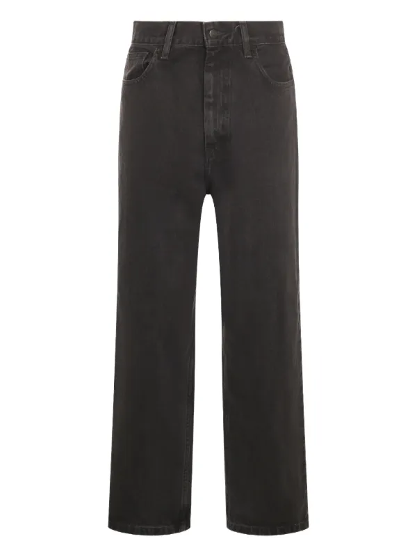 Carhartt WIP Brandon Stone Washed Trousers | Black | FARFETCH