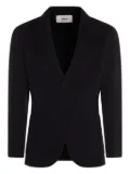 Lardini textured cashmere blazer - Black