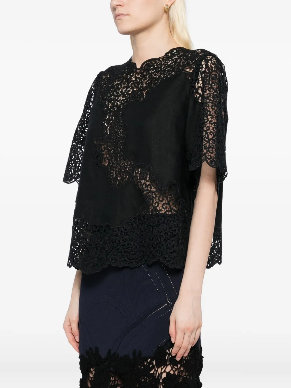 Ulla Johnson Kadene blouse Zwart