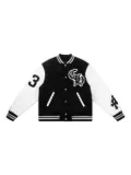 Chrome Hearts eagle varsity jacket - Black