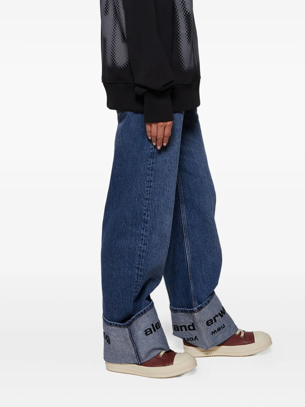 Rick Owens Low-top Leather Sneakers In Multi