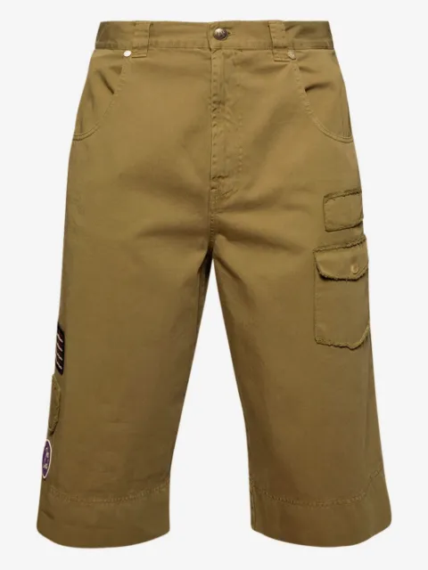 Palm Angels shorts con bolsillos de parche