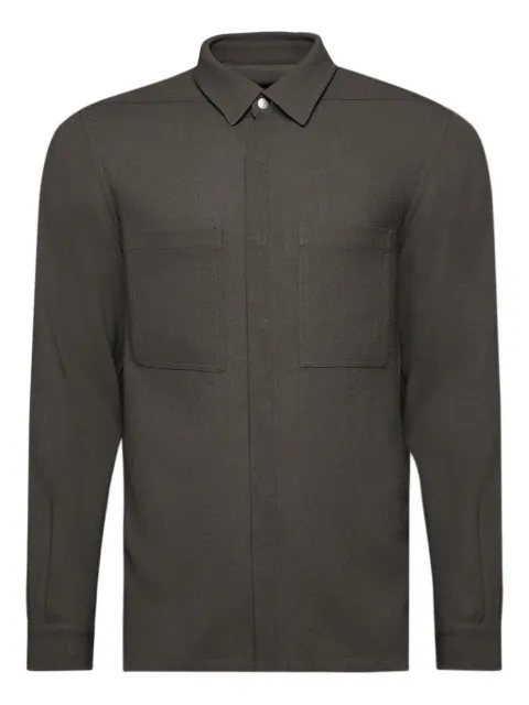 Rick Owens pocket-detail long-sleeve shirt