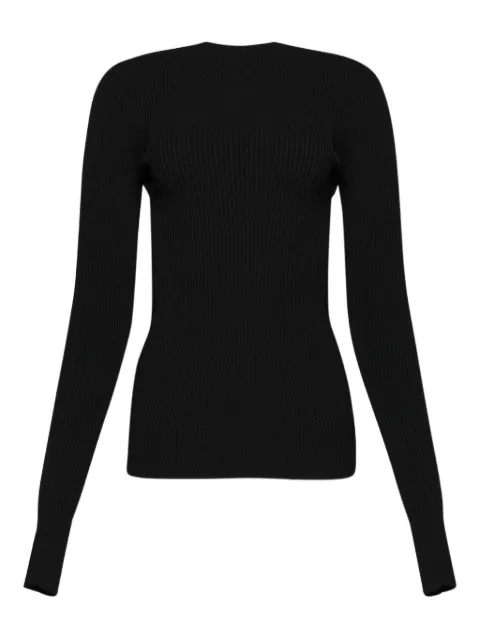 Rick Owens ribbed open-back top