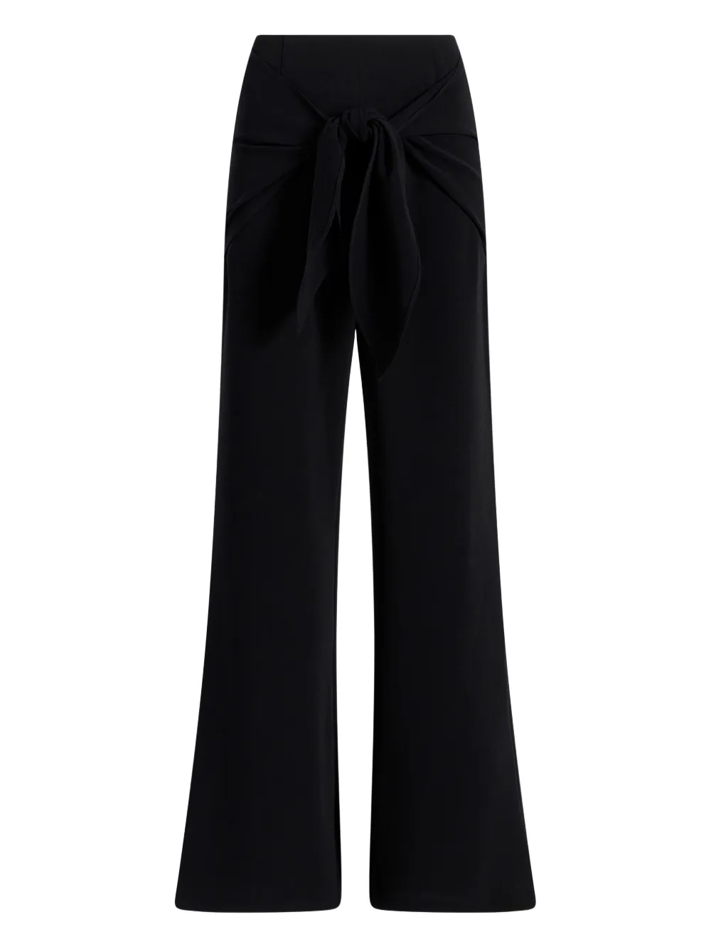 tie-front trousers