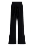 Cinq A Sept tie-front trousers - Black