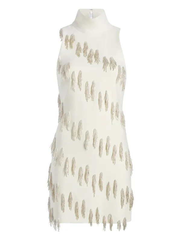 short white backless dress ZAPAKASA Women Backless Bodycon Long Little White Dress Halter Neck Satin  Short Party Dress