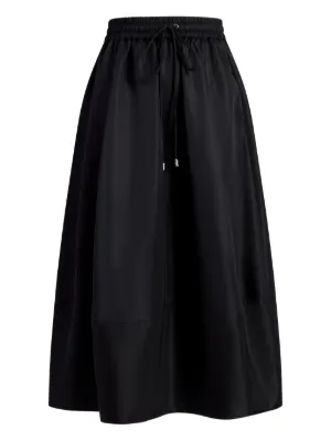 Emporio Armani フレアスカート | ブラック | FARFETCH JP