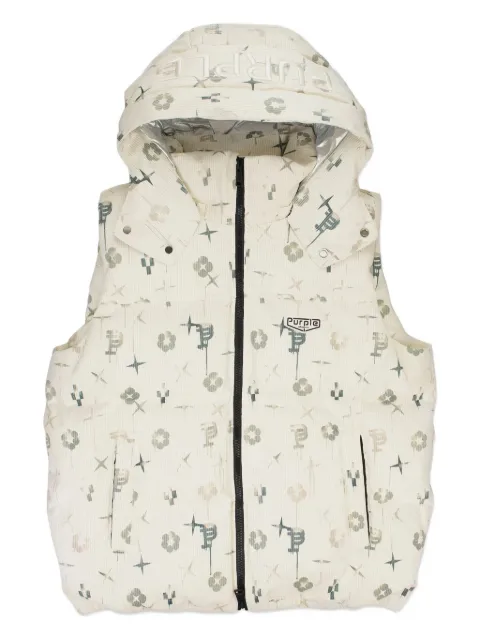 Purple Brand puffer vest