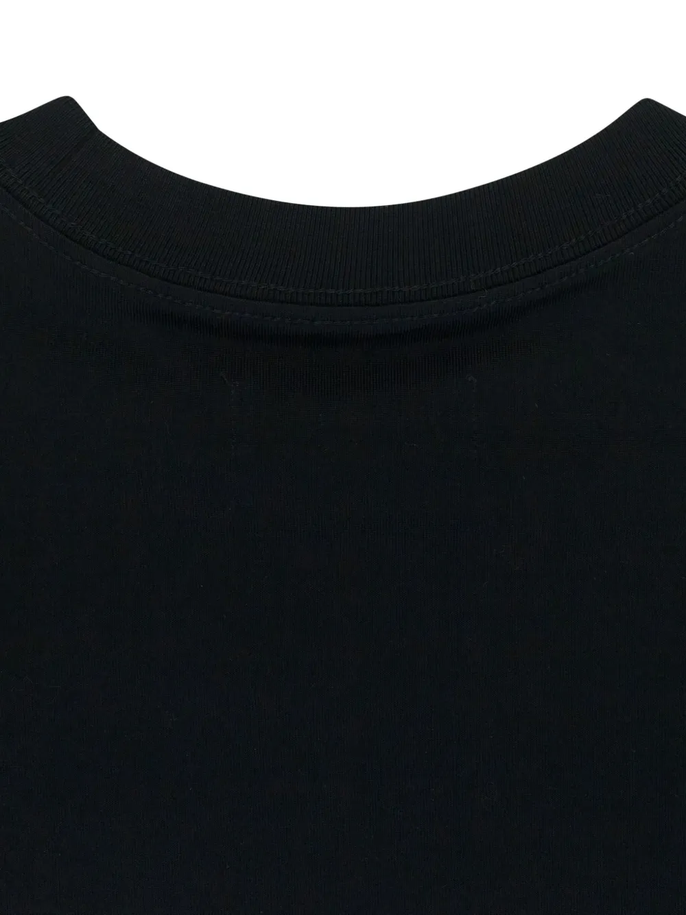 Purple Brand Black Mercerized Jersey Ss Tee T-shirt In Black