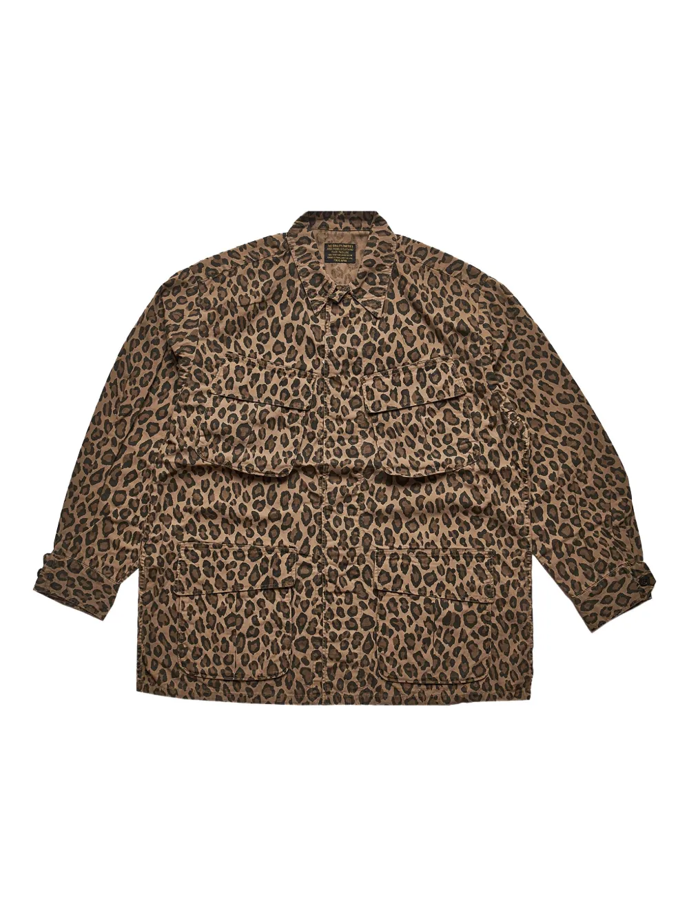 WACKO MARIA シャツ レオパード WACKO_MARIA_LEOPARD_HAWAIIAN_S