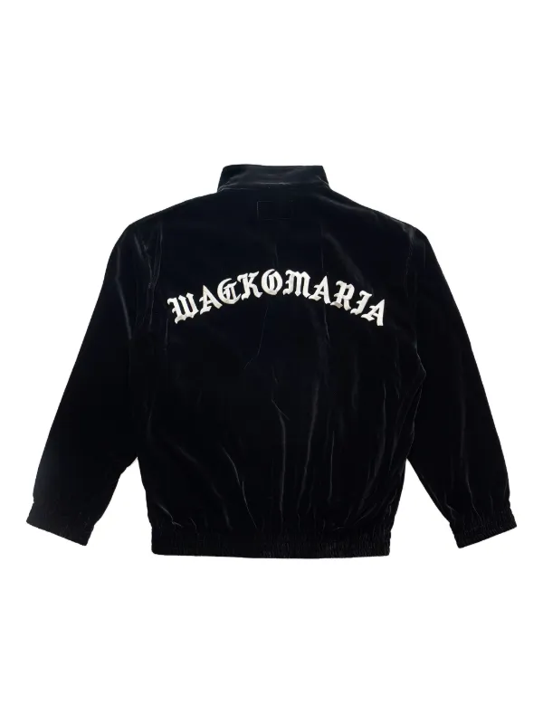 【WACKO MARIA】VELVET TRACK JACKET WACKO MARIA VELVET TRACK JACKET (BLACK) - EMILIANO ONLINE