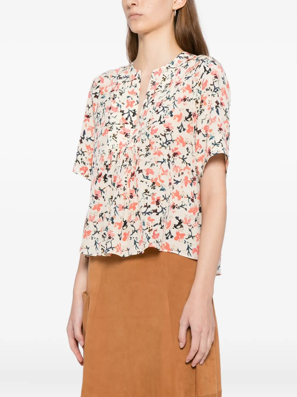 Ulla Johnson Calla Top In Pink